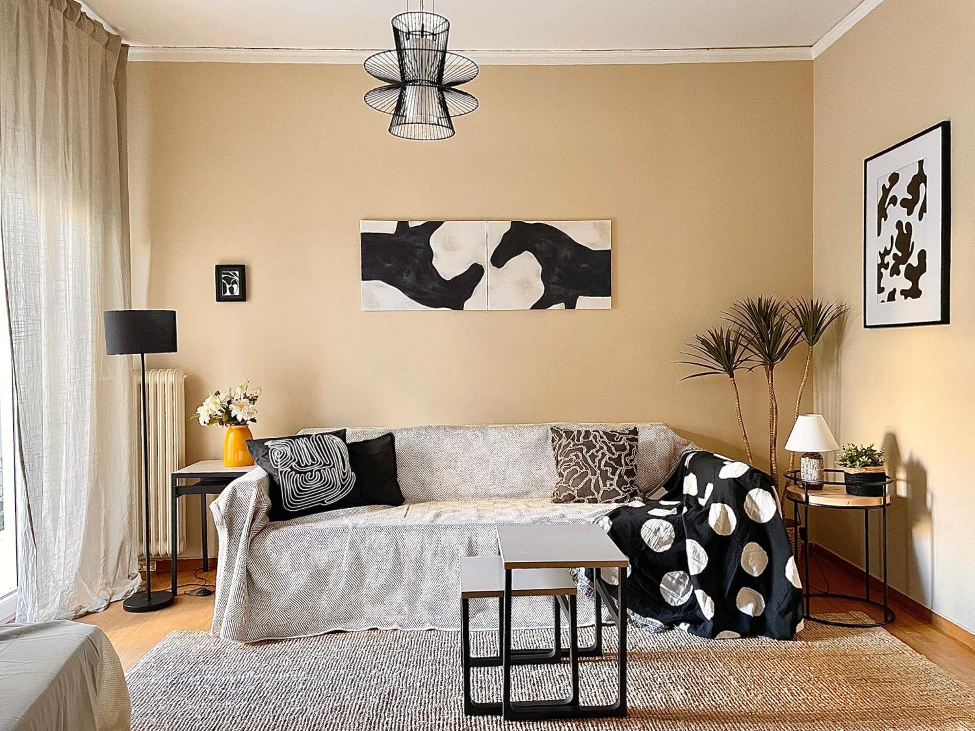 Comfy And Spacious Two Bedroom Apartment With Balcony Atena Exterior foto